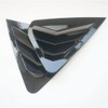 NEOLVZT New Racing Rear Quarter Window Louvers Scoops Shades Blinds