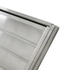 Qianly Louvered Vents Gable Vent with Screen Square Durability Effective