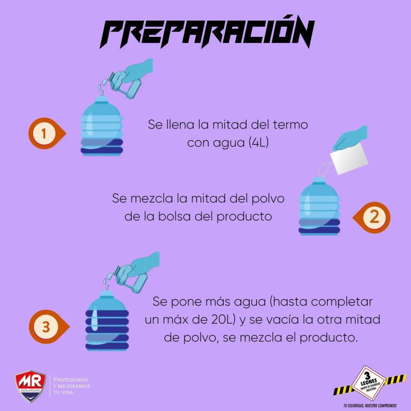 Polvo Para Preparar Bebida Con Electrolitos Energética Mr