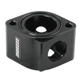 Moroso 63422 Billet Aluminum Filler Neck Housing with -16AN Port