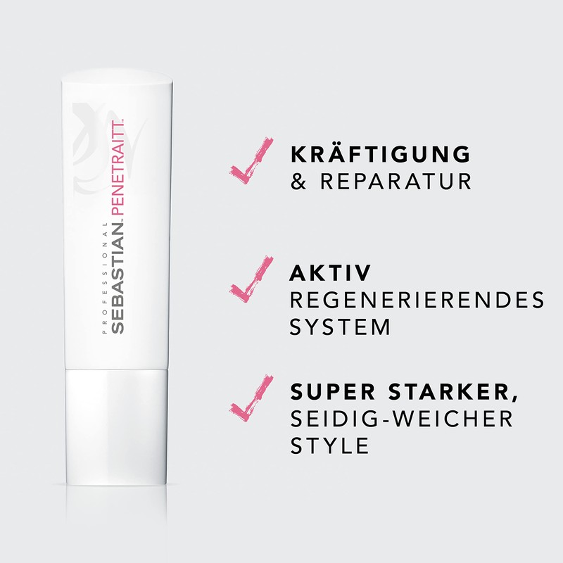 Sebastian Professional Penetraitt Conditioner, Strengthening & Repairing, Active Regenerating System,