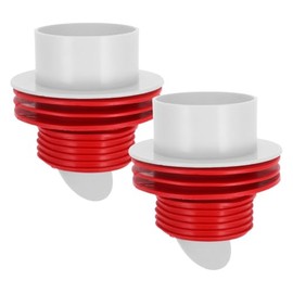 Ciieeo Tapón De Fregadero De Baño con Sello Universal para Tubos De 2.75 Pulgadas 2 Piezas Dispositivo Antireflujo para Cocina Y Baño Previene Olores Y Obstrucciones