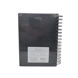 Fitspiration 'fit happens' Fitness Goal Tracker and Daily Gratitude Journal Spiral Bound