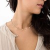 Necklaces for Women Pearl Choker Necklace Multi Strands Choker Gold