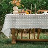 Bringsine Thanksgiving Tablecloth Disposable Table Cover Square Floral Cloth for