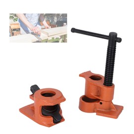 Abrazadera de Tubo de 1/2 Pulgada, 1 Piezas 1/2" Abrazaderas de Tubo Abrazaderas de Tubería de Hierro Fundido Abrazaderas de Madera de Liberación Rápida para Carpintería