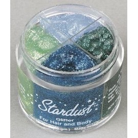 Stardust Glitter for Hair & Body - 2 oz 4 Mermaid Colors