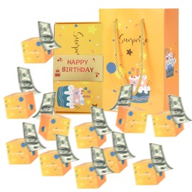 Money Gifts Birthday, Upgrade DIY Explosion Surprise Box, Surprise Money Gift Box, Explosion Box, Pop Up for Birthday, Wedding, Graduation, Party Decoration