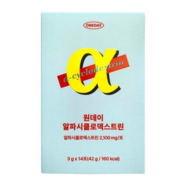 Days On One Day Alpha Cyclo Dextrin Alpha CD 3g 14 packs 1 box / 데이즈온 원데이 알파시클로 덱스트린 알파CD 3g 14포 1박스
