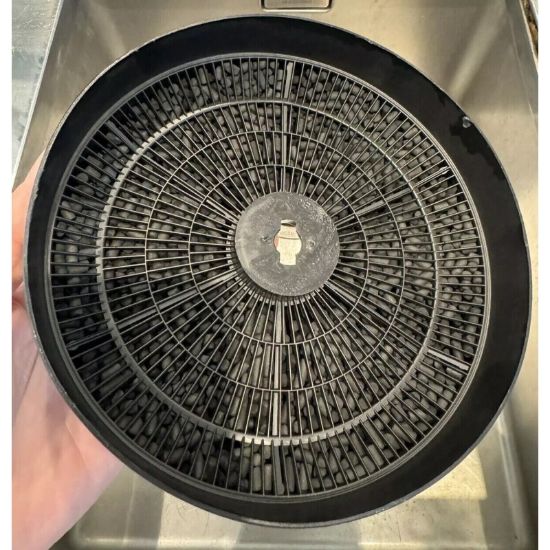 GA Italian Range Hoods Accessories: Round Charcoal Filter for Bertazzoni