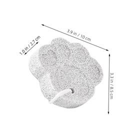 minkissy Foot Care Tool Pumice Stone Foot Scrubber Exfoliate Portable Pedicure Tool