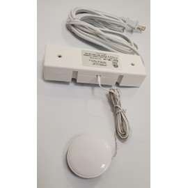 Ironsmith Lighting Products 3 Level Touch Dimmer with 3 Plug in Receptacles for 50W to 200W Max, 120V Input, Touch Dimmer Switch for Light Fixture, Dimming Lamp Support, Touchpad Included - White