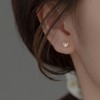 Silver 925 Earrings, Silver, Yellow Gold, Pink Gold, 18K Coating,