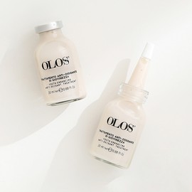 Olos Milk Serum 20mlx2pcs Tone-up moisture anti-oxidant treatment ampoule / 올로스 우유세럼 20mlx2개입 톤업 수분 안티 옥시던트 트리트먼트 앰플