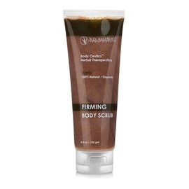 Exfoliante corporal 100% natural y orgánico reafirmante para celulitis, piel crepey, venas de araña, venas varicosas. Extractos de hierbas reafirmantes y firmes sueltos, piel flácida para una textura suave y menos visibles.