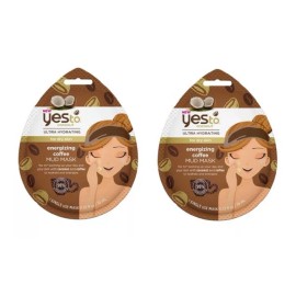 Yes To Coconut Ultra Hydrating for Dry Skin Energizing Coffee Mud Mask (2 Pack)