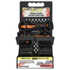 Erickson 05715 Big Hook Ratcheting Tie-Down Strap, 2 Pack (1.5"