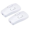 sourcing map Inline Cord Switch AC 250V 1A Duplex On-Off
