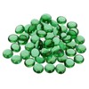 MECCANIXITY Decorative Flat Glass Marbles 12-14mm Rock Vase Filler Beads