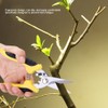 7" Stainless Steel Pruning Shears Cutter Home Gardening Plant Scissor