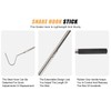 Smarkey Snake Hook, Stainless Steel Extensible snake grabber tool, 33