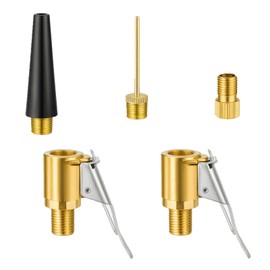 AONAYO Multifunctional Valve Adapter Set, Air Pump Adapter, Compatible with Bosch Easypump, Bicycle Valve Adapter, for Car Tyres, Bicycles and Balls, Air Pump Adapter Set