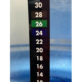 ONDOLAB Indoor LCD Thermometer Seal 16LR (0°C to 40°C) / Micron