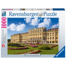 Ravensburger Puzzle 88229 88229 Schönbrunn Castle 1000 Pieces Puzzle for Adults and Children from 14 Years, White