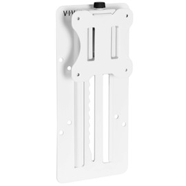 VIVO Adaptador VESA de Altura Ajustable para Monitor Individual de 13 a 27 Pulgadas, Kit de Soporte de Accesorios para visualización Individual, Blanco, STAND-VAD3W
