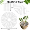 SGYUNQ Plant Pot Grid Soil Protector Covers Cuttable Flower Protector