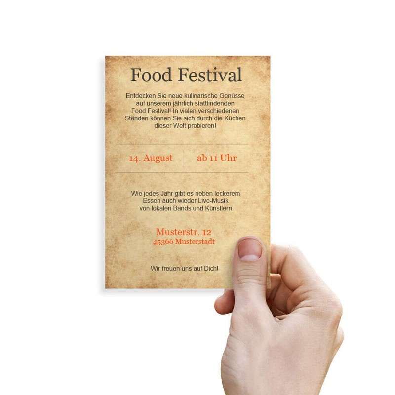 Antique & History History Letter Paper DIN A6 Format 100