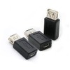 rgzhihuifz 3 Pack USB 2.0 A Female to USB Micro