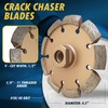 4.5" Crack Chaser Blade for Cured Concrete, Asphalt Repair or