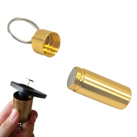 Security Tag Remover, Label Remover for Clothes, Attach a Tag Remover, Efficient Clothes Tag Remover, Golden Aluminum Alloy Design, Retail and Golf Use
