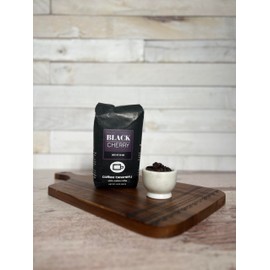 Black Cherry Coffee by Coffee Beanery | 12oz Flavored Coffee Ground Medium Roast Coffee| 100% Specialty Arabica Coffee Ground | Gourmet Coffee | Flavored Ground Coffee Medium Roast