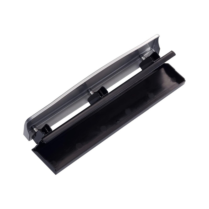 Bostitch Office Premium 3 Hole Punch, 12 Sheet Capacity, Metal,