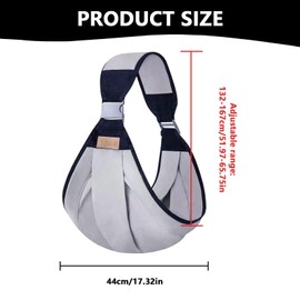 NIVRAIN Verstellbare Babytrage Seitlich, Multifunktionale Hüfttrage Baby, Ergonomische Kindertrage Seitlich, Bequem und Atmungsaktiv, Druckentlastend, Geeignet für Babys 0-36 Monate