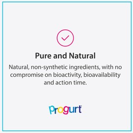 PROGURT Probiotics 1 Trillion CFU (2 Sachets), Highest Potency, Shelf Stable for Travel, Vegan, Gluten Free, Essential Supplement for Bloating, Digestive & Immune Support, for Men and Women