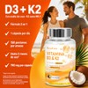 Vitamina D3 K2 400 UI + K2 MK-7, 150 Cápsulas