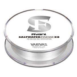 VARIVAS PE Line, Abani, Saltwater Finesse PE X8, 492.2 ft (150 m), No. 0.2, No. 0.2, (5.6 lb), Crystal White