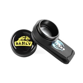 Banly Pool Chalk Holder with Fixed Belt Clip, Portable Magnetic Clip Pocket Chalker, Mini Chalk Holder Pool Billiards, Pool Cue Chalk Case Container Box for Billiard