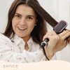 Cepillo Alaciador Electrico Sance Peine Alisador Profesional Rosa 2