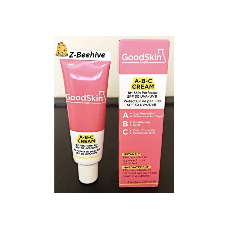 Goodskin Labs A-B-C Cream 8th Skin Perfector 1.0 oz. SEALED