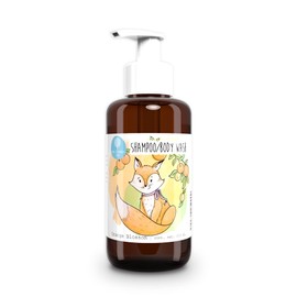 Mil Flores Bebé — SHAMPOO/BODY WASH ORANGE BLOSSOM 250 ml | Jabón de Cuerpo/Shampoo | FLOR DE NARANJA | Aromaterapia | Con Aceites y Esencias 100% Naturales