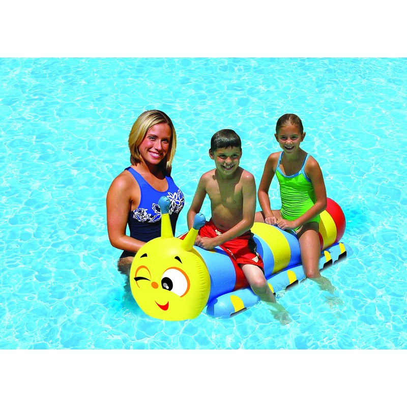 Poolmaster 81763 Caterpillar Super Jumbo Rider