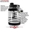 Skin Decal Wrap for Yeti Half Gallon Jug Brushed USA