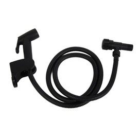 G1/2 Black Stainless Steel Handheld Toilet Bidet Sprayer Set Attachment Bathroom Accessory