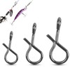 Fly Fishing Snaps 100pcs Quick Lure Change Clips Micro Fly