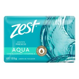 Jabón De Tocador Zest Aqua 135 Gr