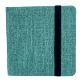 Mypaperworld Square Watercolour Sketchbook 300 g/m² 100% Cotton Watercolour Paper 12 x 12 cm Acid Free 24 Sheets 48 Pages Cold Pressed Green